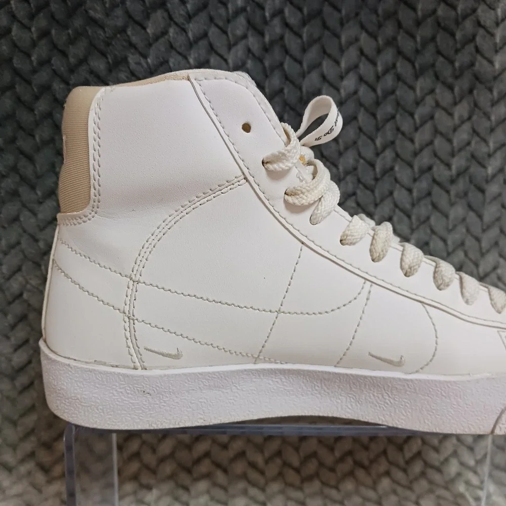 Nike Blazer Mid '77 SE GS Dance White Black Youth Sneakers Shoes Size 6Y